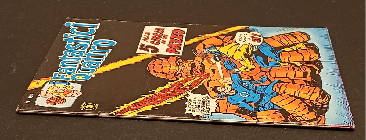 I Fantastici Quattro n.184 5 alla caccia di un pazzo - Corno - 1978 - L26