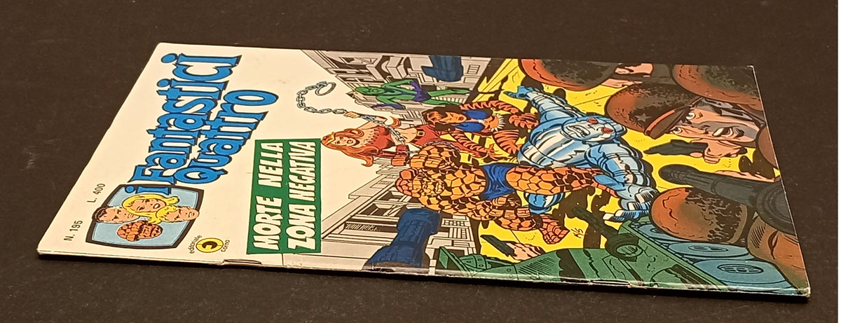 I Fantastici Quattro n.195 Morte nella zona negativa - Corno - 1978 - L26