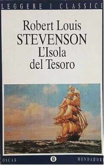 L'ISOLA DEL TESORO- ROBERT LOUIS STEVENSON- MONDADORI- OSCAR CLASSICI- B-XFS