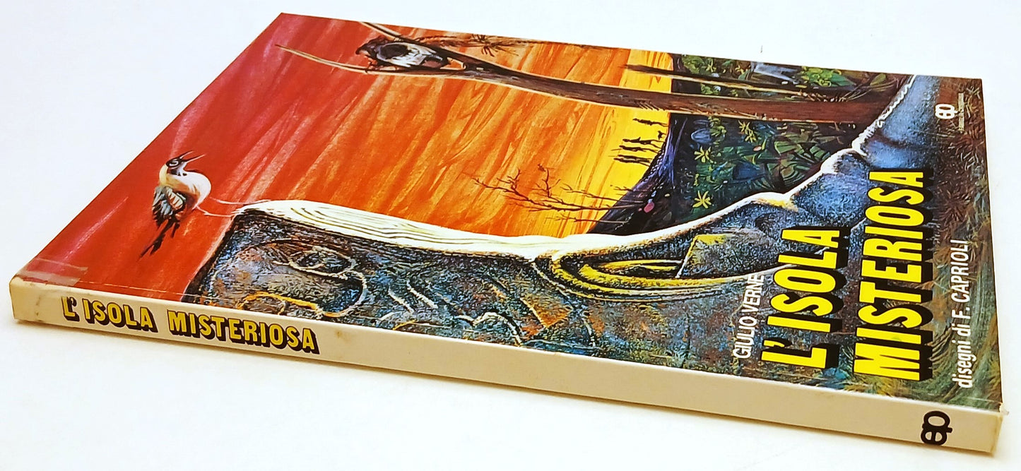 FV- L'ISOLA MISTERIOSA - GIULIO VERNE FRANCO CAPRIOLI - PAOLINE - 1973 - C - G25