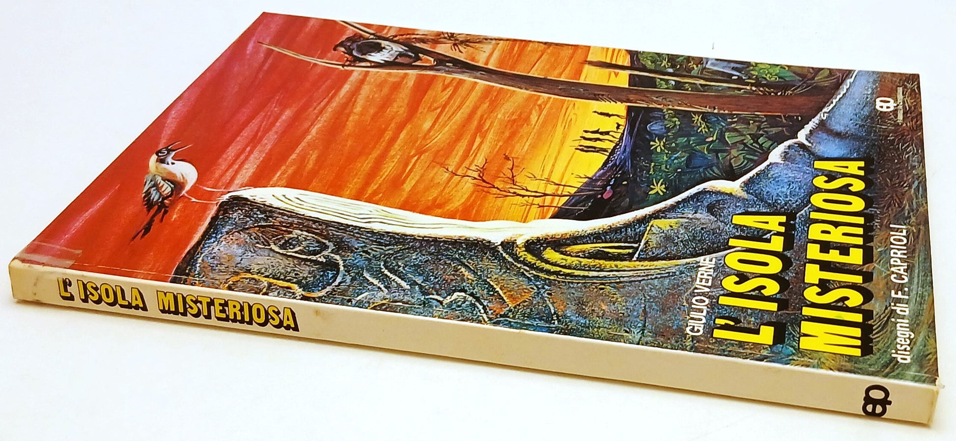 FV- L'ISOLA MISTERIOSA - GIULIO VERNE FRANCO CAPRIOLI - PAOLINE - 1973 - C - G25