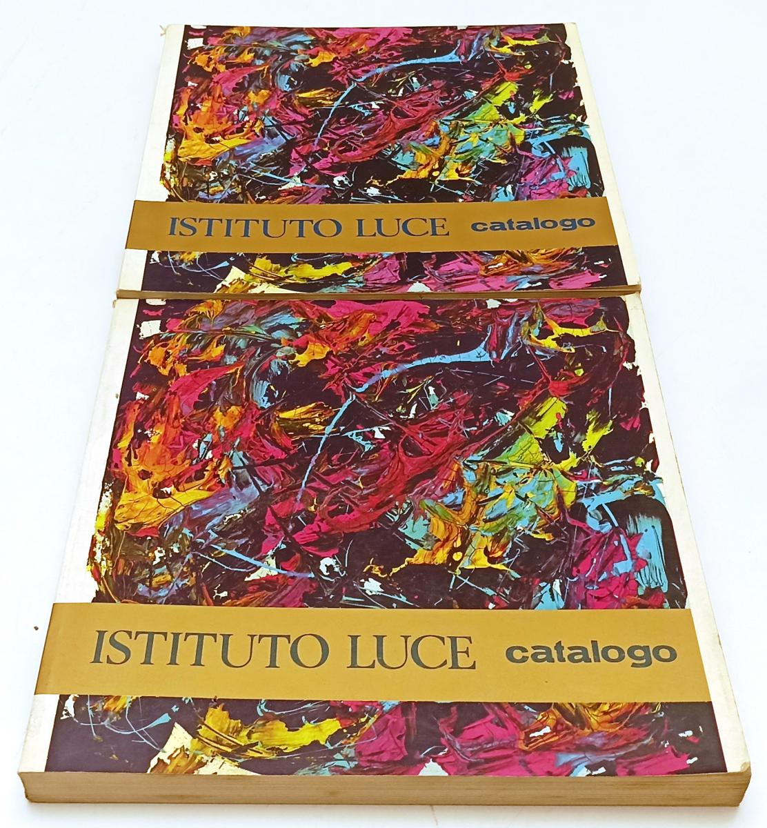 LW- ISTITUTO LUCE 2 VOLUMI CATALOGO DOCUMENTARI E FILM A SOGGETTO - 1970- YFS911