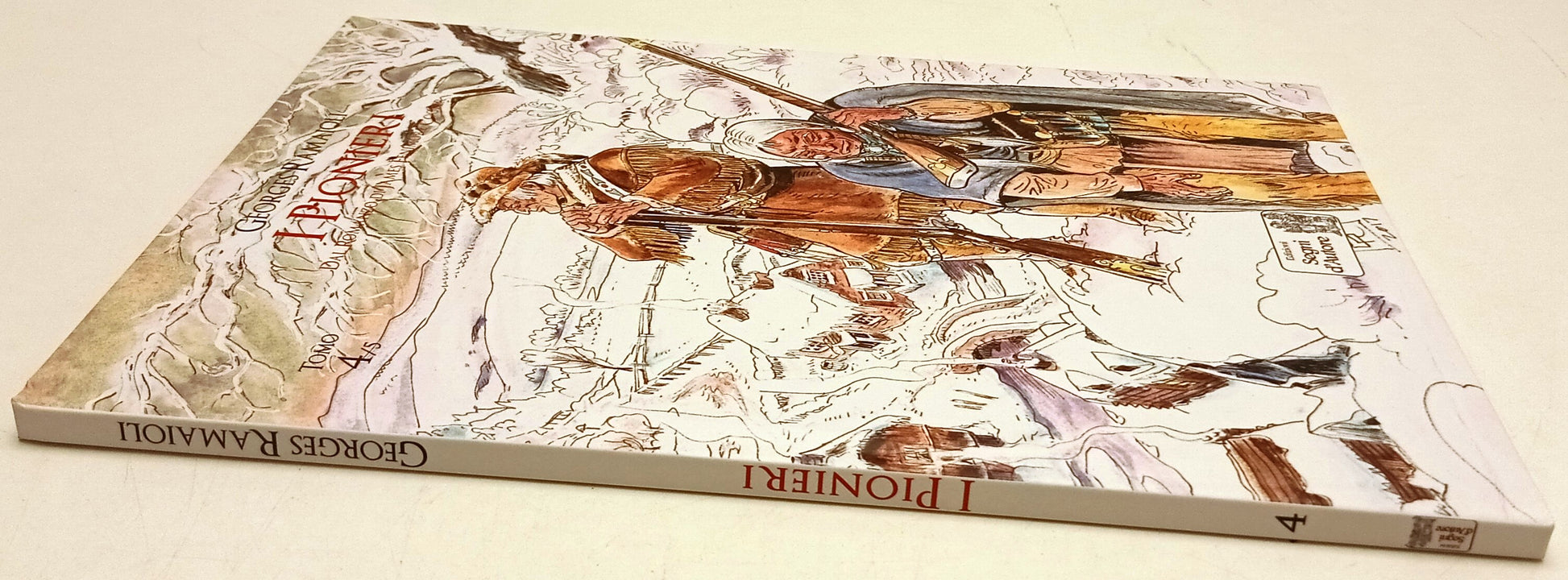 I Pionieri romanzo James Fenimore Cooper - Ramaïoli Bazan - Segni d'Autore- B26