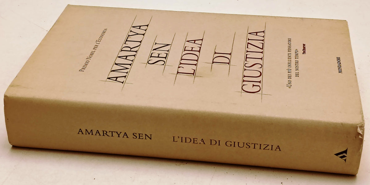 L'idea di giustizia - Amartya Sen - Mondadori Saggi - 1a ed. - ZFS285