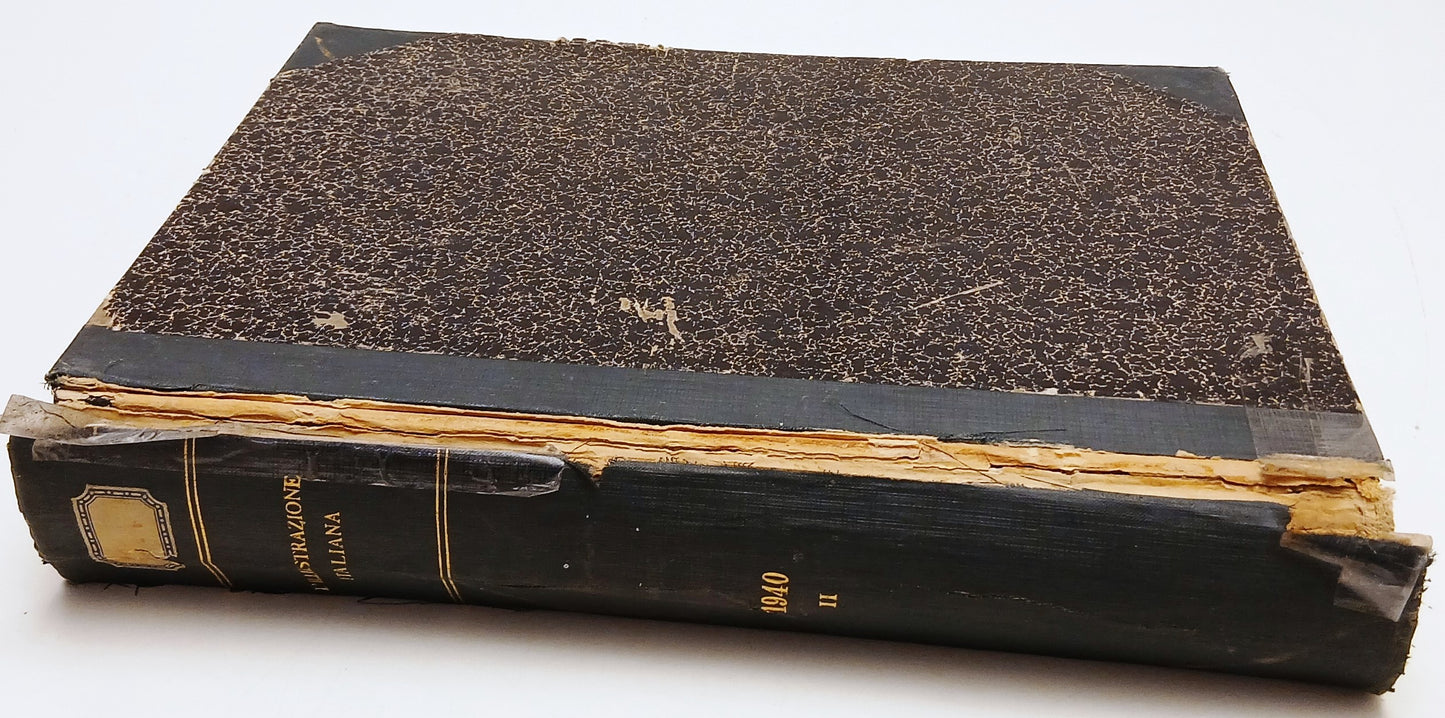 Volume rilegato L'illustrazione italiana volume II 1940 aprile - giugno - YFS355