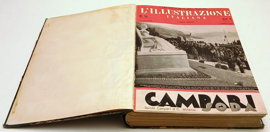 Volume rilegato L'illustrazione italiana volume II 1940 aprile - giugno - YFS355