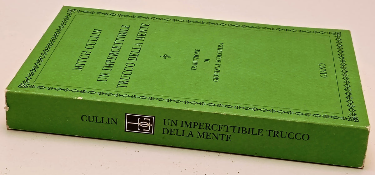Un impercettibile trucco della mente - Mitch Cullin - Giano - 1a ed. - ZFS287