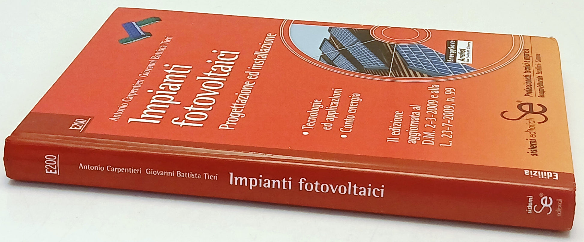 Impianti fotovoltaici - Carpentieri Tieri - Sistemi Editoriali - con CD - ZFS155