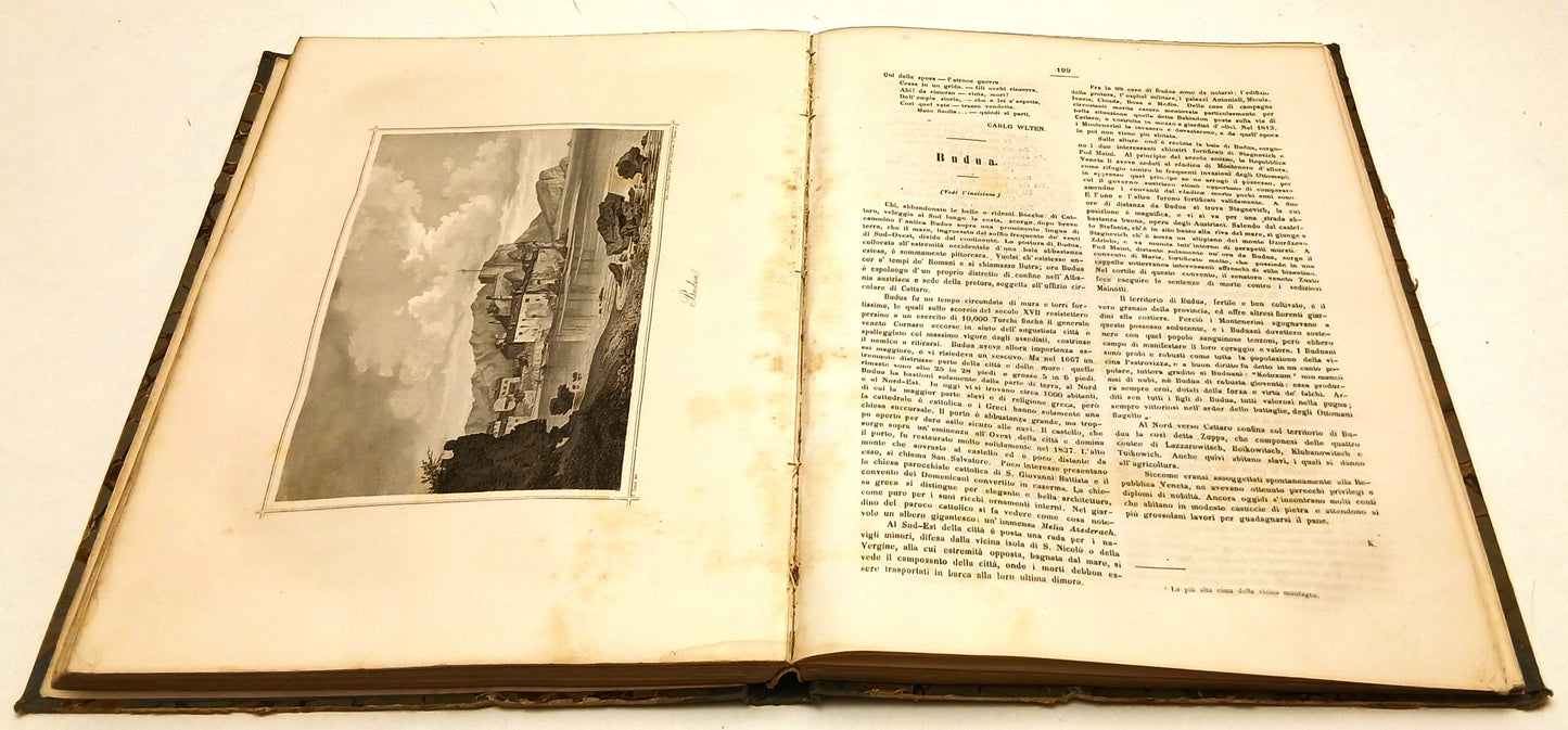 Letture di Famiglia Illustrata Incisioni acciaio - Lloyd Austriaco- 1885- YFS922