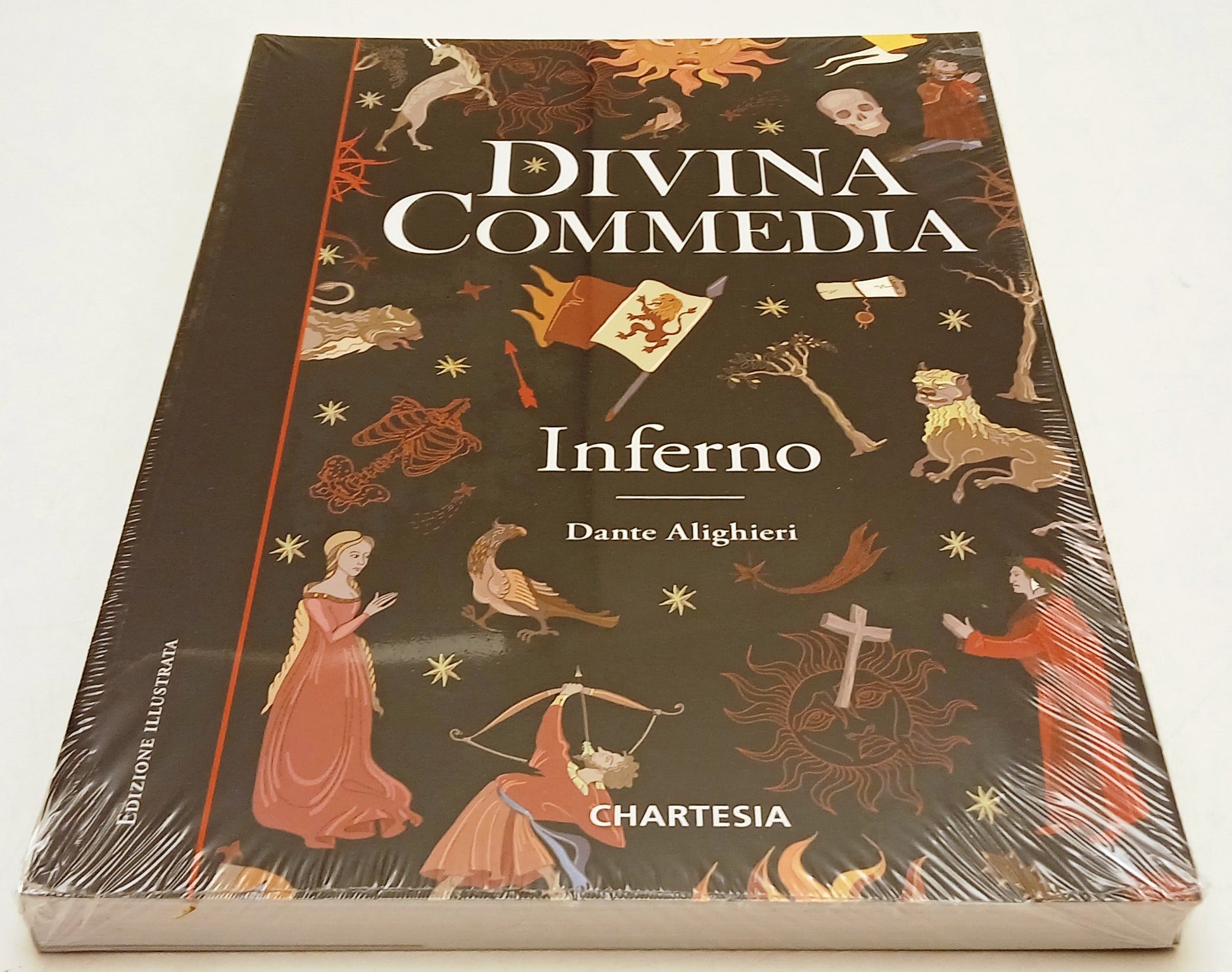 Divina Commedia illustrata Vol. 1 Inferno - Dante - Chartesia - 1a ed. - XFS218