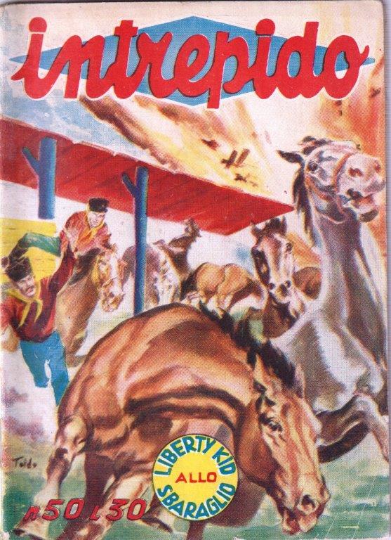 Intrepido n.50 libretto - Universo - 1a ed. 1952 - L26a