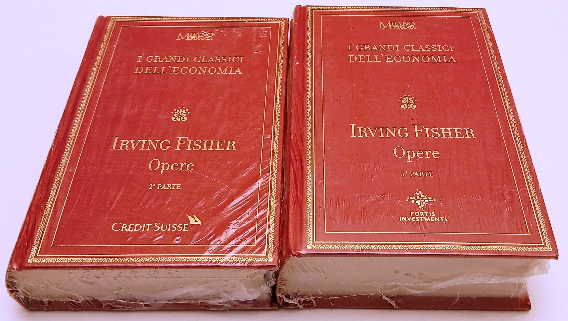 Opere 2 volumi - Irving Fisher - MF Grandi classici economia - blisterati