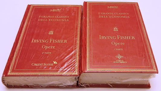 Opere 2 volumi - Irving Fisher - MF Grandi classici economia - blisterati