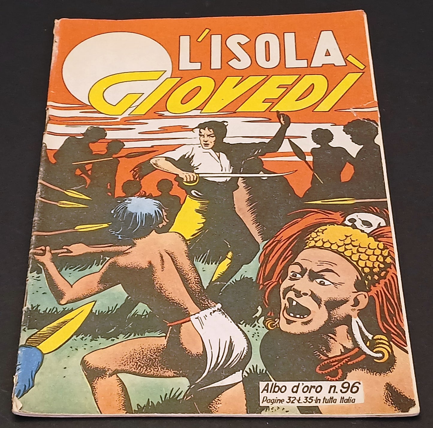 Albo d'oro n.96 L'isola Giovedi' - Mondadori - 1948 - originale - H26