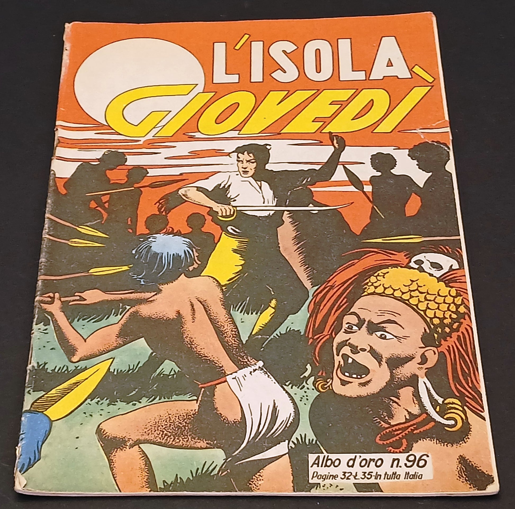 Albo d'oro n.96 L'isola Giovedi' - Mondadori - 1948 - originale - H26