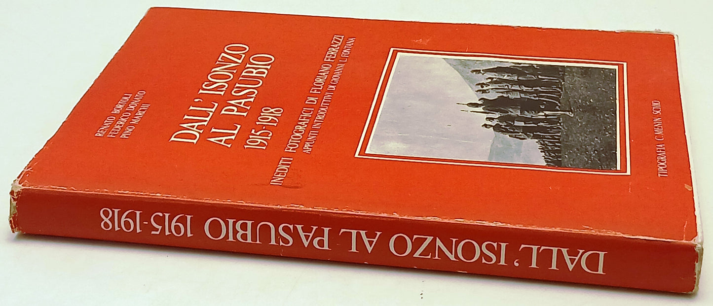 Dall'Isonzo al Pasubio 1915-1918 - Bortoli Donato Marchi - Menin- 1a ed.- ZFS237