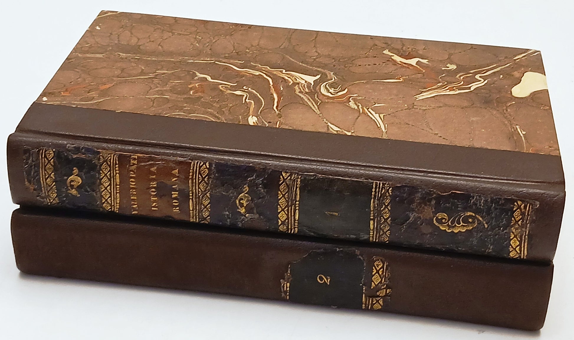 Biblioteca Storica Istoria Romana 2 volumi - Valerio Petercolo - 1852 - XFS54