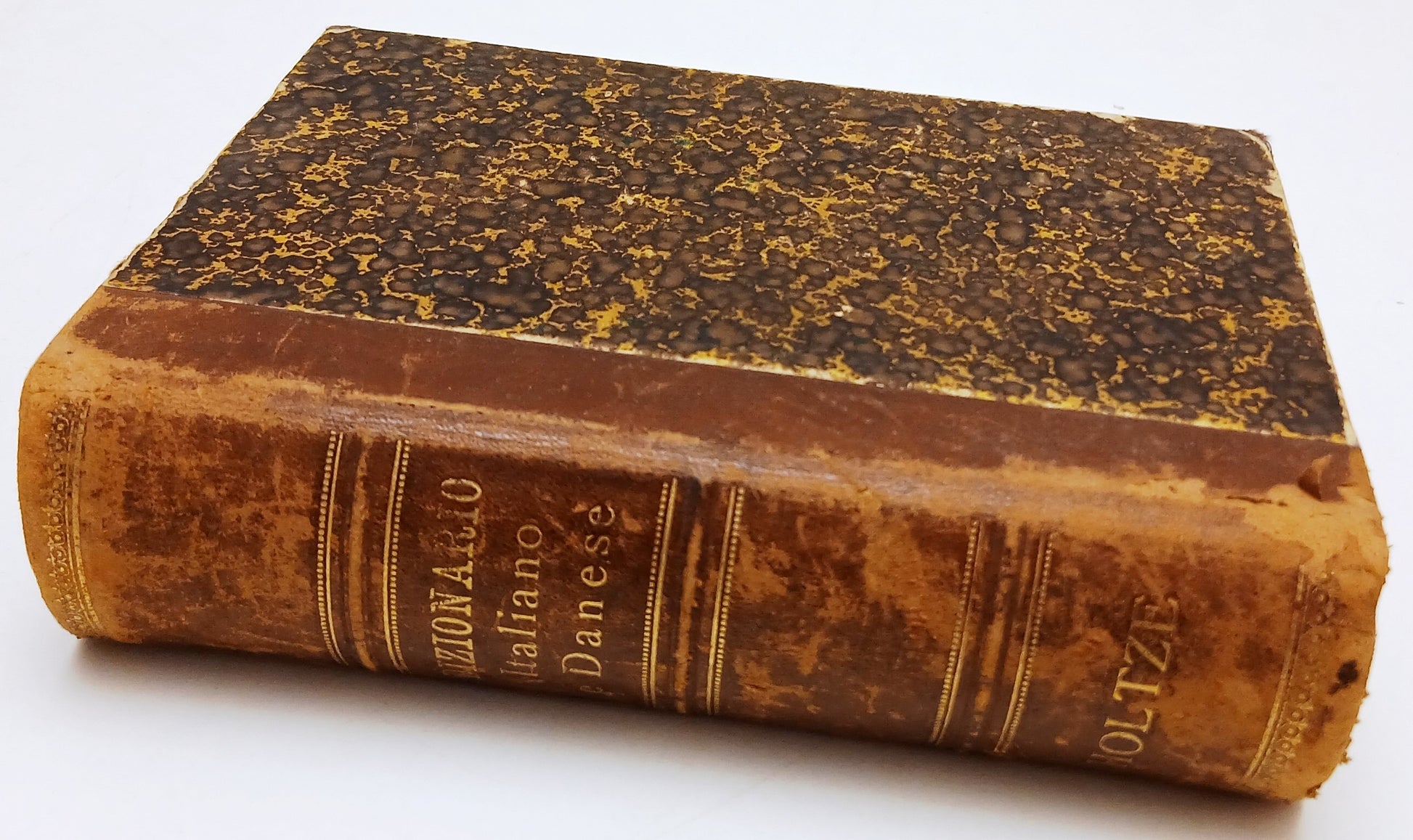 LZ- DIZIONARIO ITALIANO DANESE -- HOLTZE --- 1913  - C - ZFS83