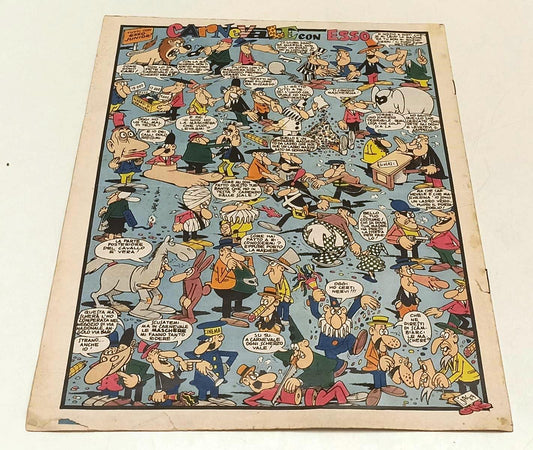 LR- JUNIOR ANNO II N.2 FEBBRAIO 1959 JACOVITTI - BOLLETTINO ESSO JUNIOR - RVSa388