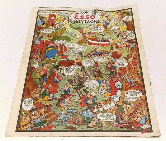 LR- JUNIOR ANNO I N.9 FEBBRAIO 1958 JACOVITTI - BOLLETTINO ESSO JUNIOR - RVSa389