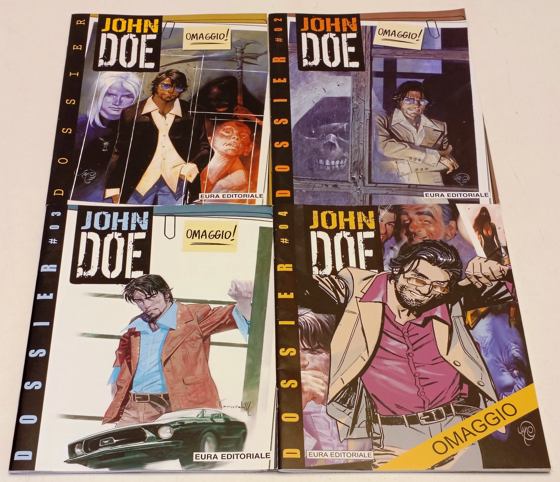 John Doe Dossier 1/4 serie completa - Eura - H26