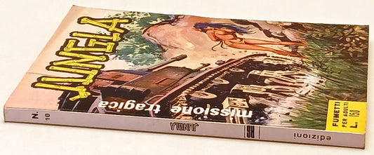 Jungla n.10 Anno II Missione tragica - Erregi Ediperiodici - 1a ed. 1969 - C26