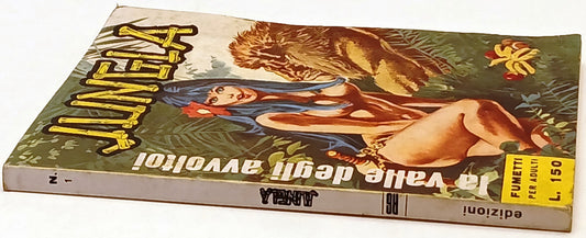 Jungla n.1 Anno I La valle degli avvoltoi- Erregi Ediperiodici- 1a ed. 1968- C26