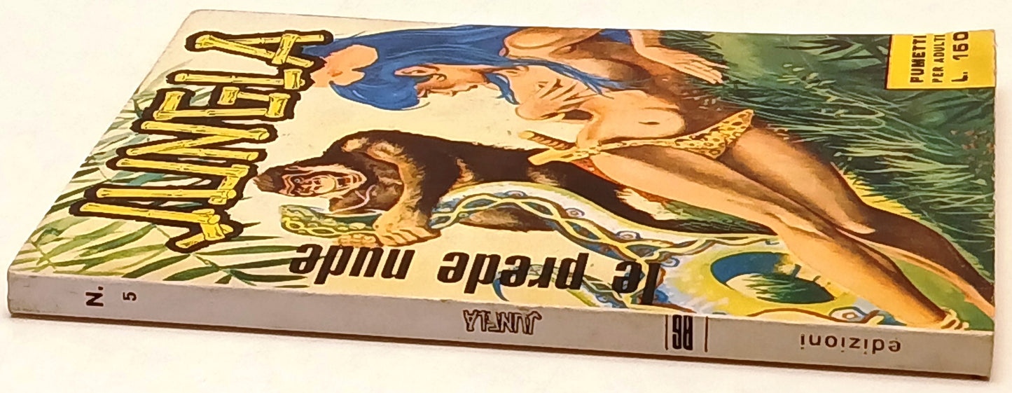 Jungla n.5 Anno I Le prede nude - Erregi Ediperiodici - 1a ed. 1968 - C26