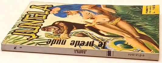 Jungla n.5 Anno I Le prede nude - Erregi Ediperiodici - 1a ed. 1968 - C26
