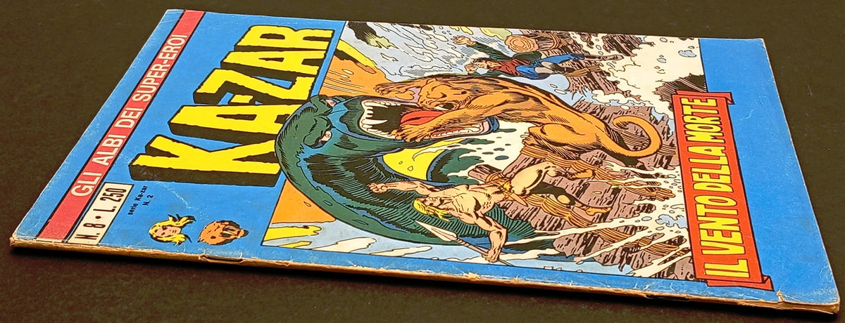 Gli albi dei Super-eroi n.8 serie Ka-zar n.2 - Corno - 1973 - L26