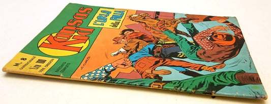 Kansas Kid n.8 L'urlo della follia - Corno Serie Oregon - da resa - D26