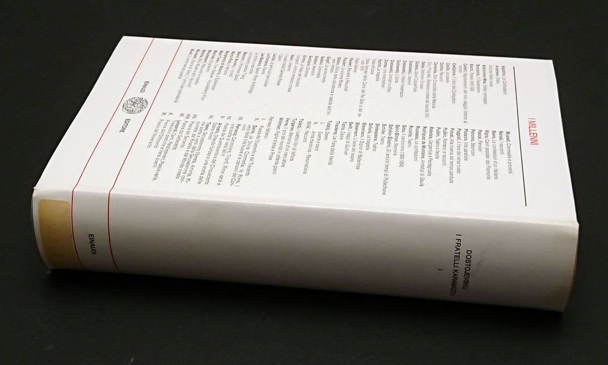 I fratelli Karamazov- Einaudi I Millenni- 4a ed. lug-1962- cofanetto- XFS