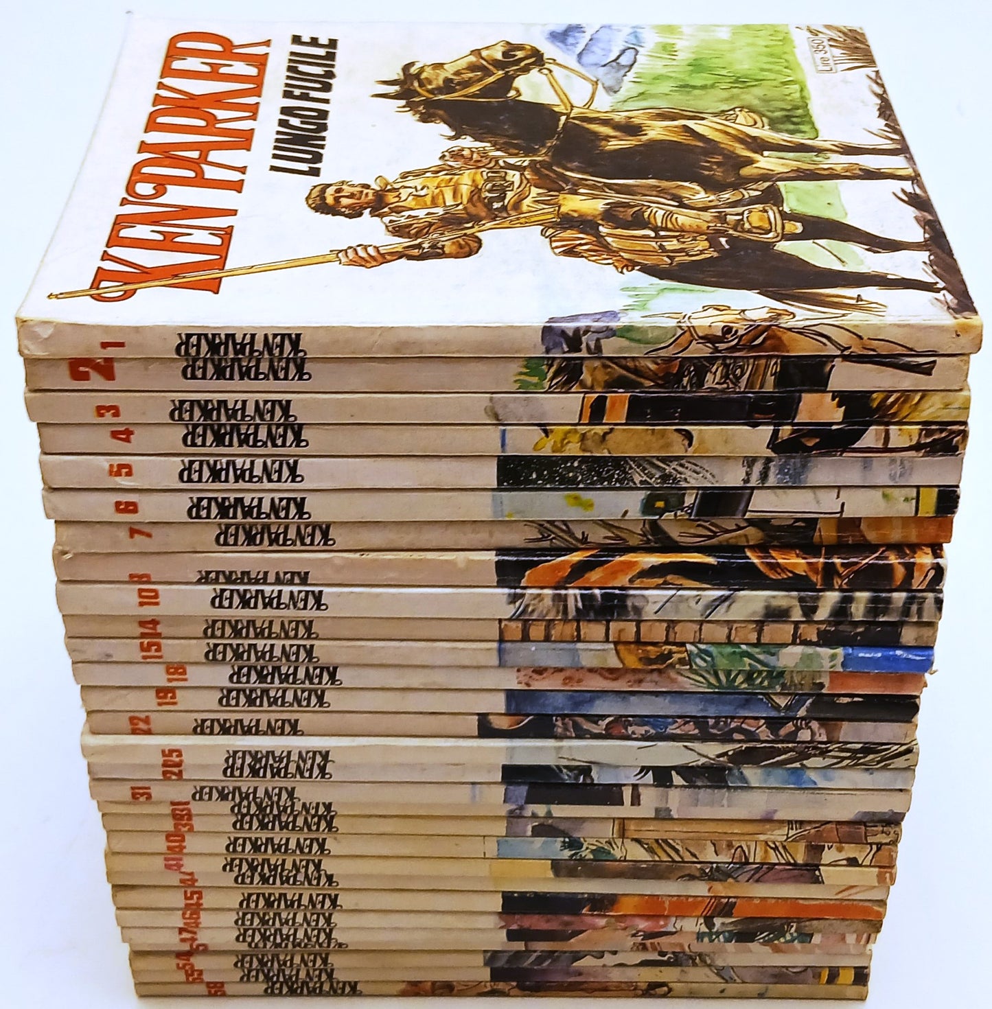 Ken Parker 1/59 collezione avanzata 33 numeri - Milazzo - Cepim- Originale - P25