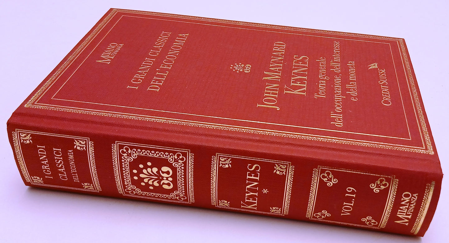 Teoria generale occupazione interesse moneta- Keynes MF Grandi classici economia