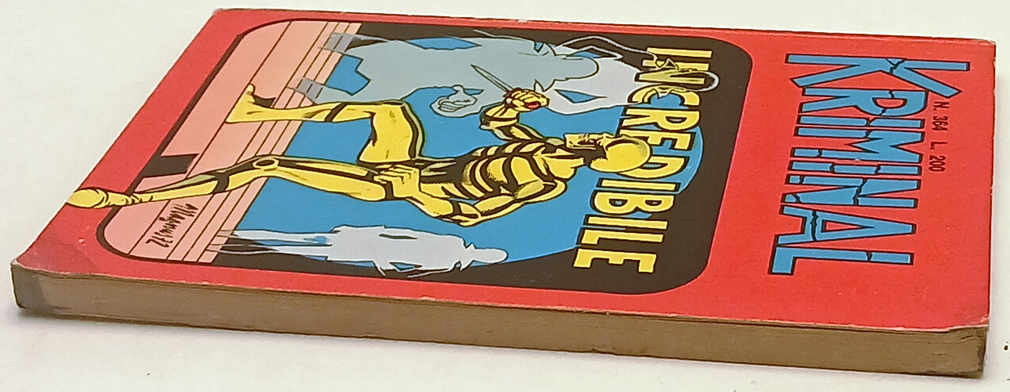 Kriminal n.364 Incredibile - Magnus - Corno - 1a ed. - E26