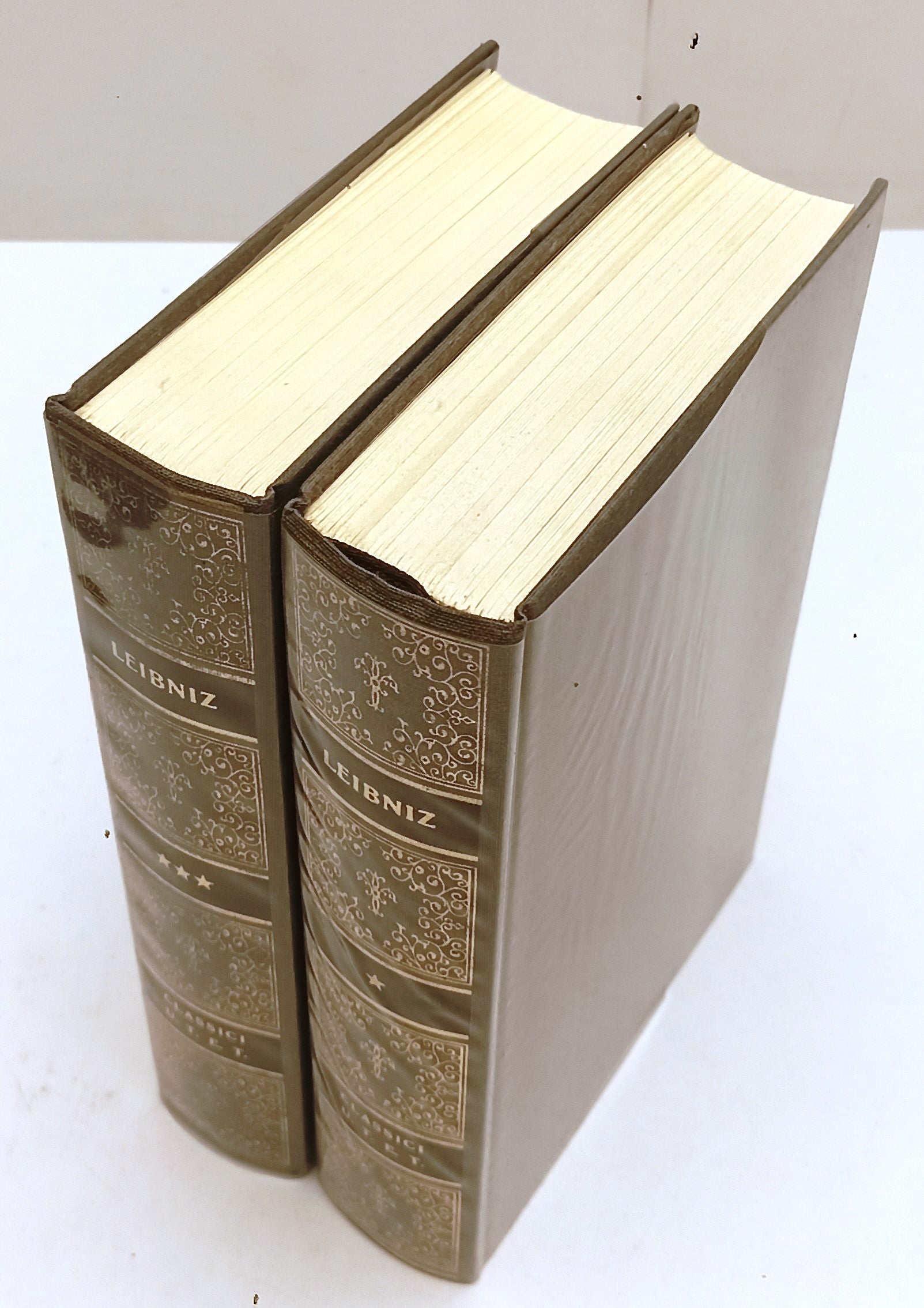 LS- SCRITTI FILOSOFICI 1 e 3 - LEIBNIZ - UTET- CLASSICI FILOSOFIA- 2000- CS- XFS
