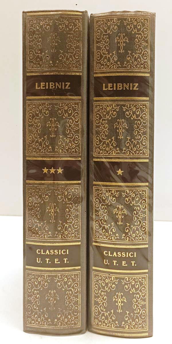 LS- SCRITTI FILOSOFICI 1 e 3 - LEIBNIZ - UTET- CLASSICI FILOSOFIA- 2000- CS- XFS