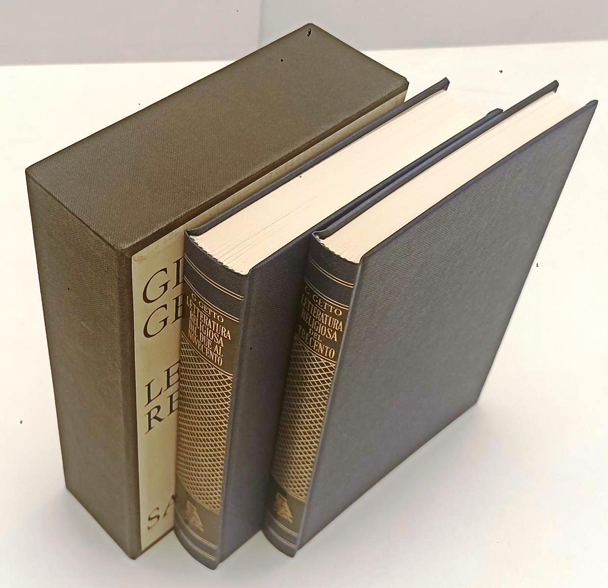 LS- LETTERATURA RELIGIOSA DEL TRECENTO - GETTO - SANSONI --- 1967 - C - ZFS478