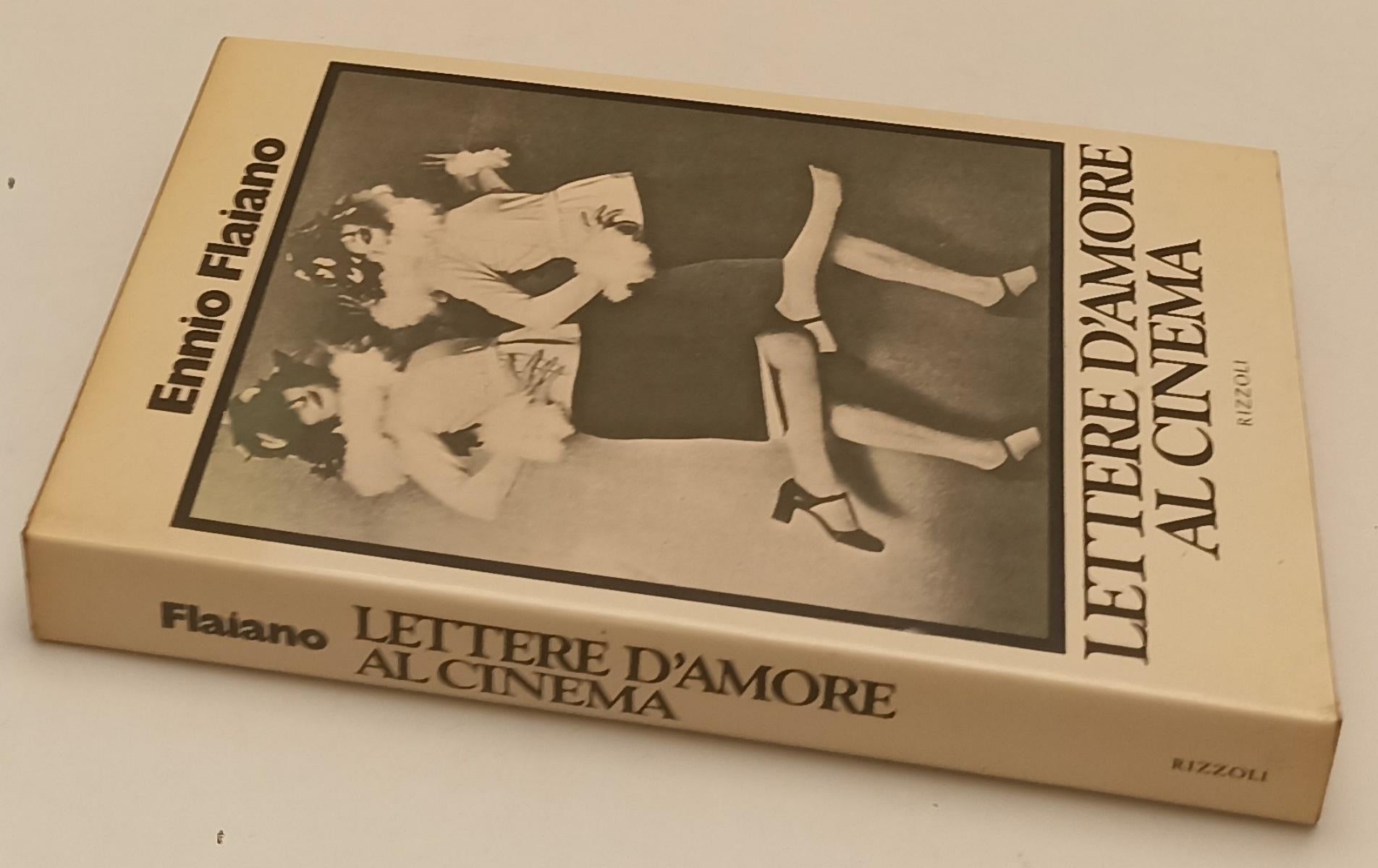 LW- LETTERE D'AMORE AL CINEMA- ENNIO FLAIANO- RIZZOLI-- 1a ED.- 1978- CS- YFS391