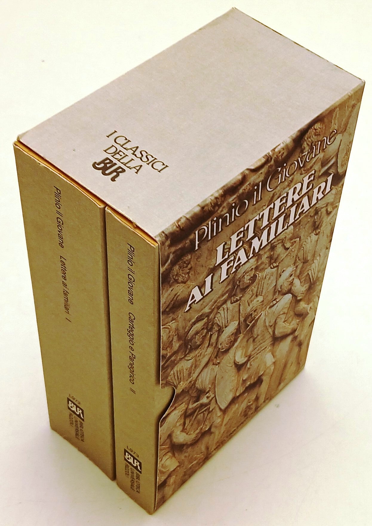 LN- LETTERE AI FAMILIARI CARTEGGIO CON TRAIANO - PLINIO IL GIOVANE- RIZZOLI- BUR- XFS