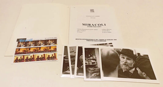 LW- CARTELLA STAMPA FILM ISTITUTO LUCE MIRACOLI STORIE PER CORTI - RVSa421