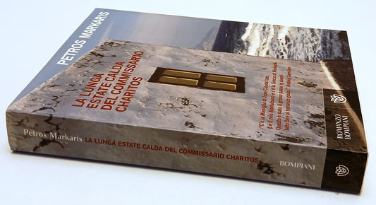 LN- LUNGA ESTATE CALDA COMMISSARIO CHARITOS- PETROS MARKARIS- BOMPIANI- BS-ZFS46