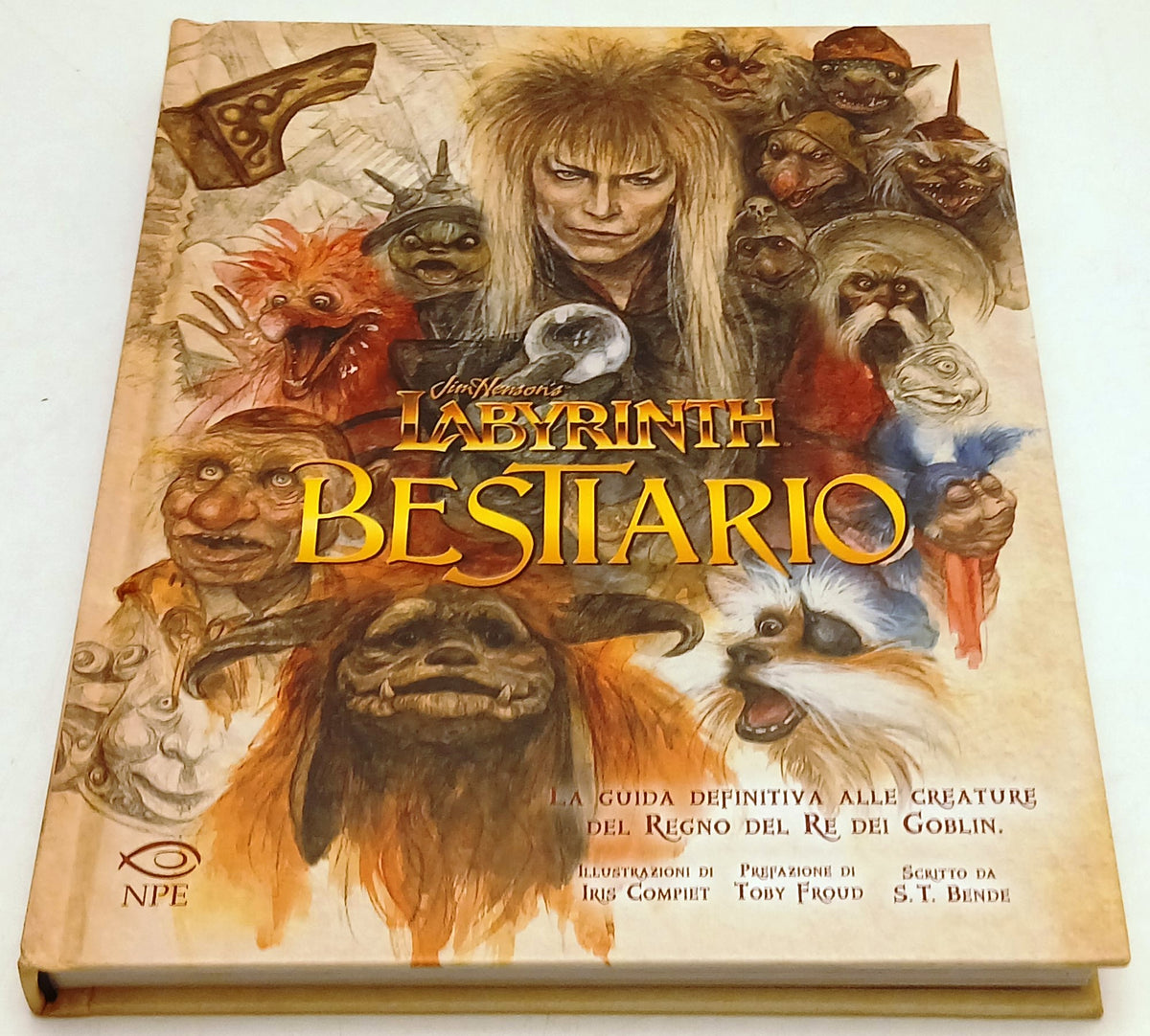 Jim Hensen's Labyrinth Bestiario - Compiet Bende - NPE - 1a ed.- illustrato- F26