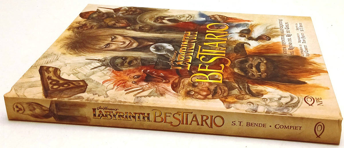 Jim Hensen's Labyrinth Bestiario - Compiet Bende - NPE - 1a ed.- illustrato- F26