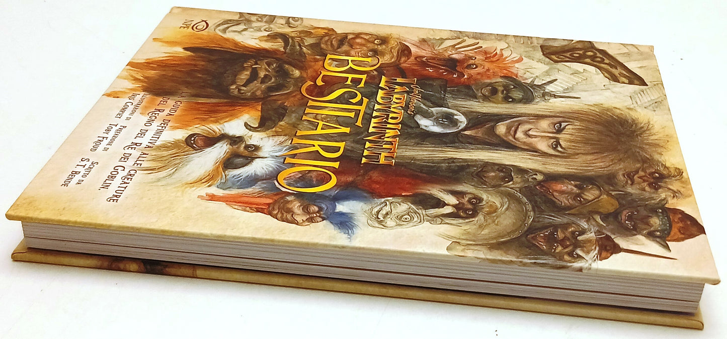 Jim Hensen's Labyrinth Bestiario - Compiet Bende - NPE - 1a ed.- illustrato- F26