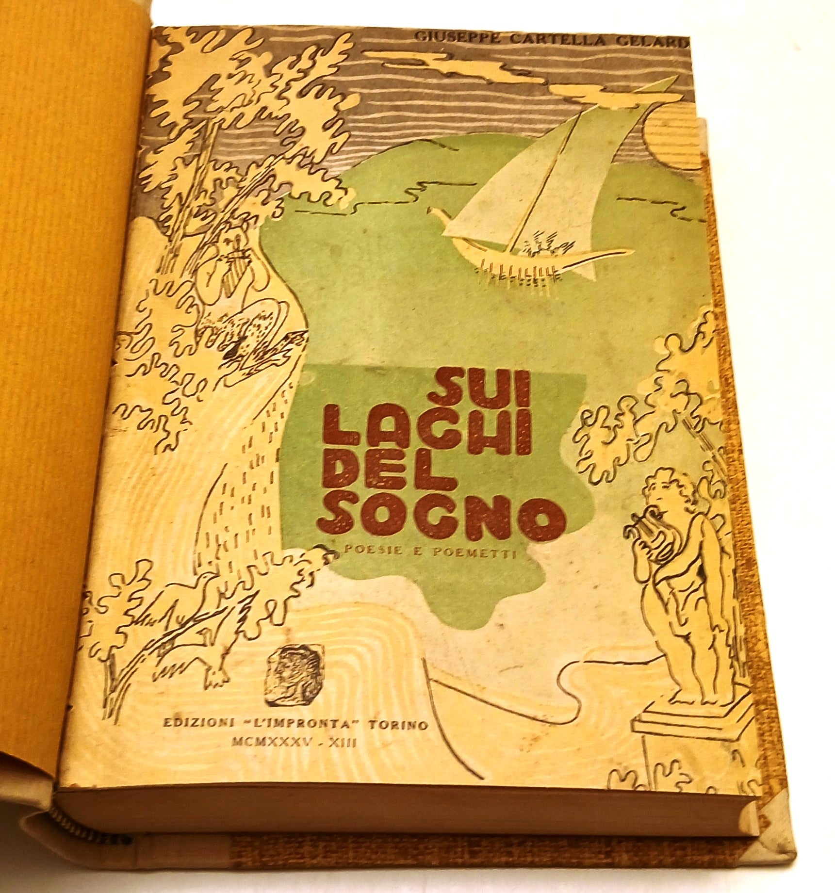 Sui laghi del sogno Poesie poemetti - Cartella Gelardi - L'Impronta - ZFS203
