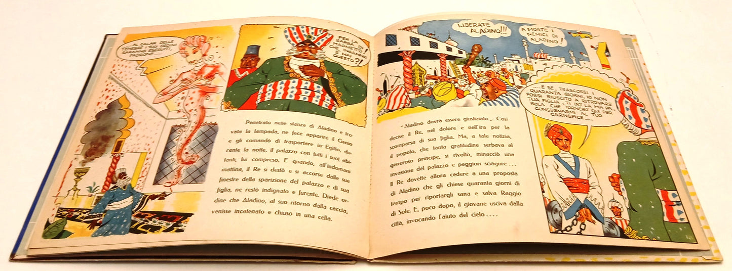 La lampada di Aladino Mille e una notte - B.E.A. Grande parata fiaba - RVSa1010