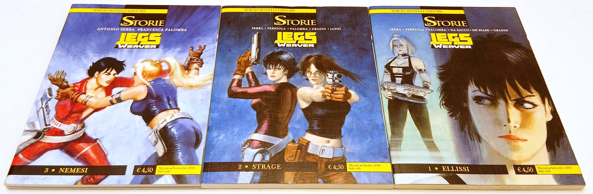 Le Storie 96,97,98 Legs Weaver 1/3 miniserie completa - Bonelli - D26
