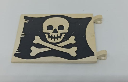 GG- LEGO ORIGINALI - BANDIERA FLAG PIRATI TESCHIO GRANDE VINTAGE  - LGGpp6