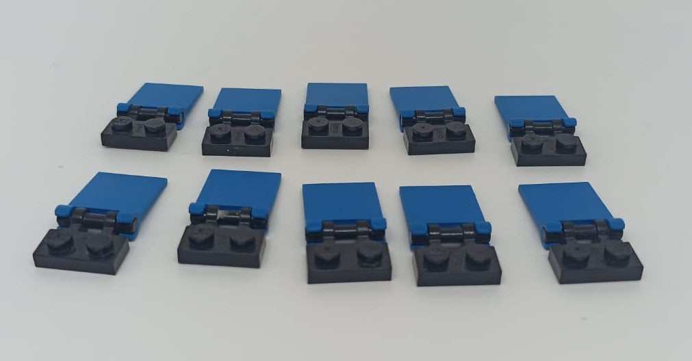 GG- LEGO ORIGINALI - LOTTO 10 BOCCAPORTO CANNONE GALEONE PIRATI BLU - LGGpp11